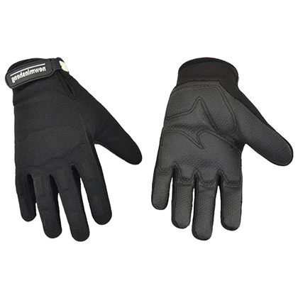 Găng tay làm việc bằng da với dây đeo Velcro